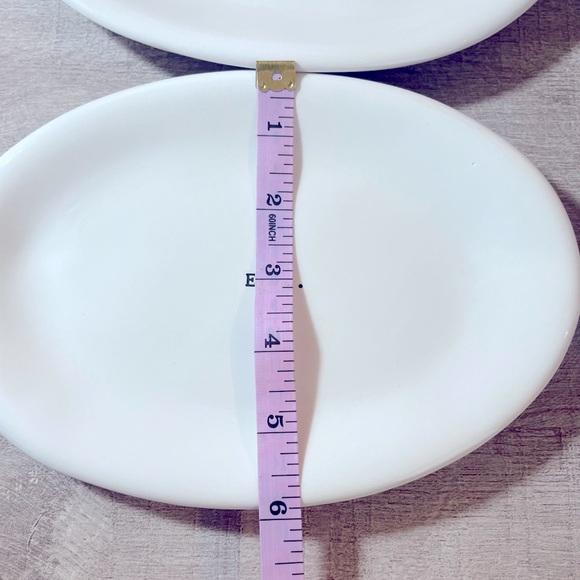 Rae Dunn “Eat” appetizer/snack plates, set of 5 - Picture 4 of 4